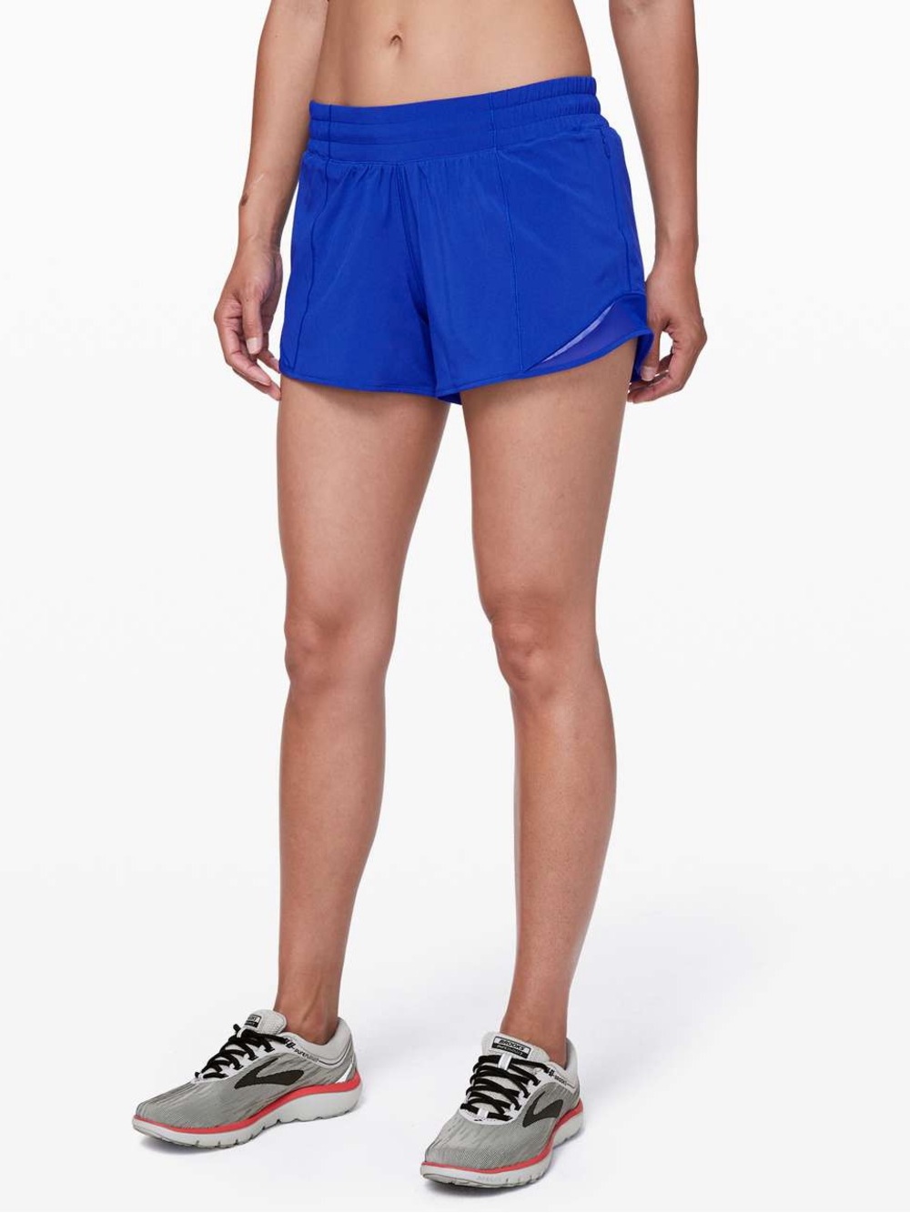 Lululemon Jet Stream Hotty Hot Short II *Long 4" Size 8 - Picture 7 of 8